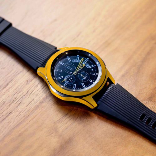 Samsung_Galaxy Watch 46mm_Matte_Deep_Mustard_4